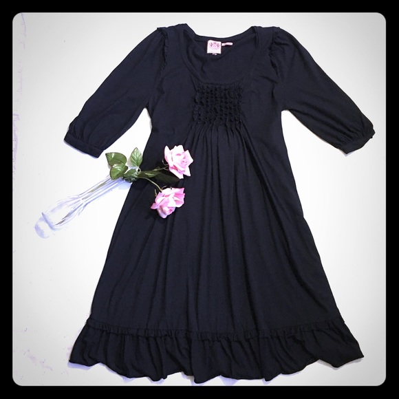 Juicy Couture Dresses & Skirts - Juicy Couture Maternity Black Dress Size M